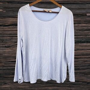 -bundle 3 or more Chico's Soft blue Long Sleeve Tee-bundle 3 or more